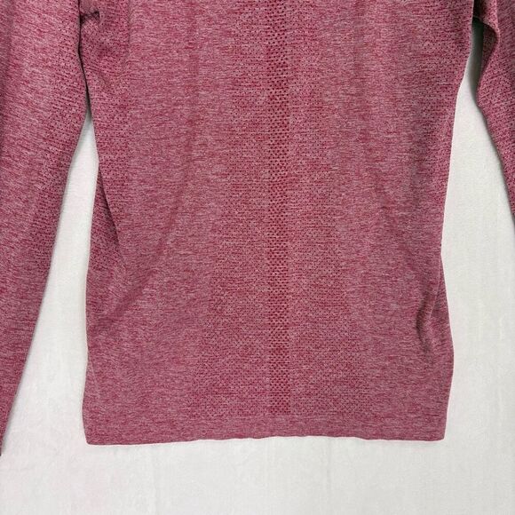 Lululemon Women's Pomegranate Color Swiftly Tech 2.0 Long Sleeve Workout Top Siz - Picture 11 of 11